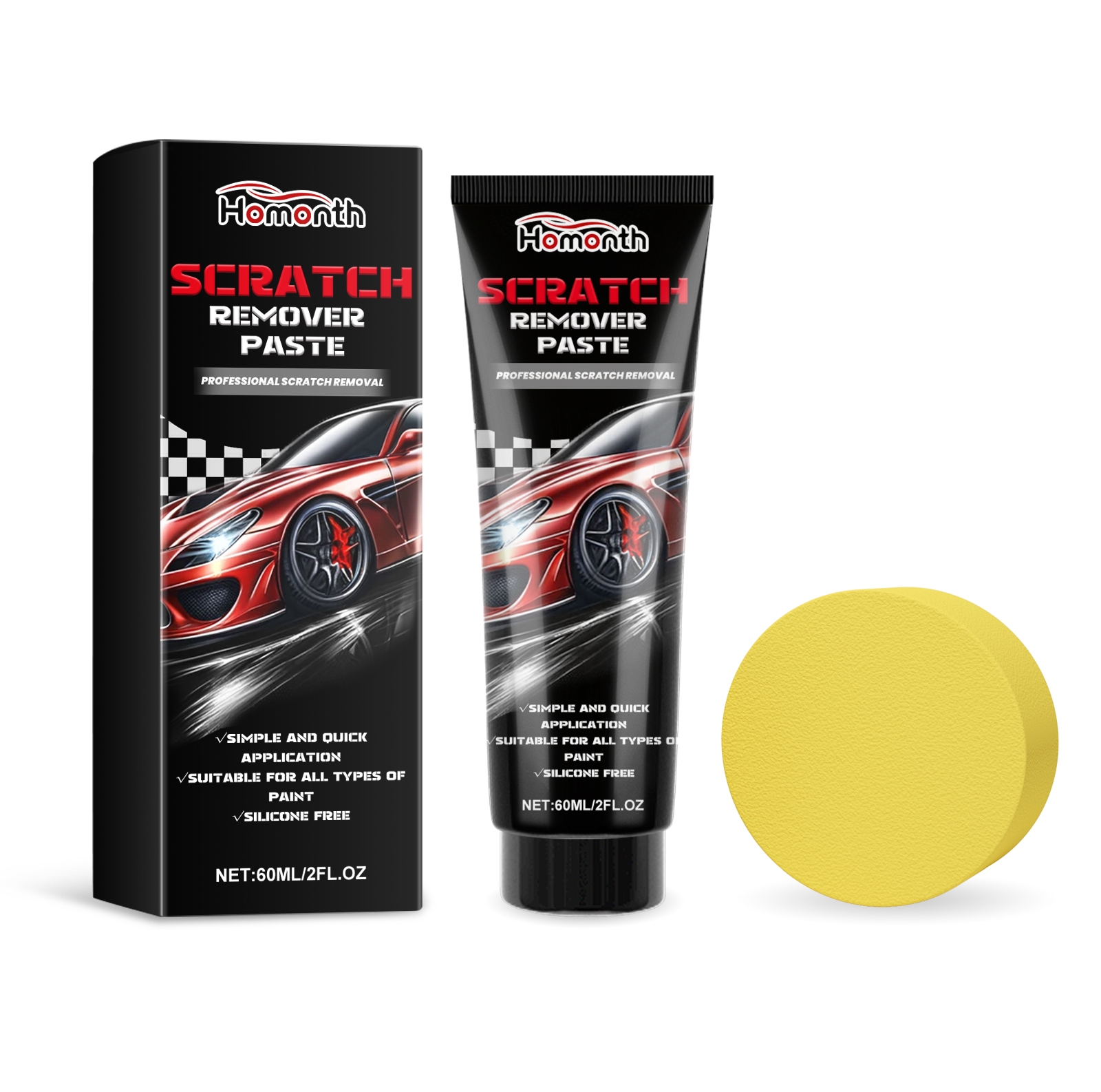 Scratch repair cream