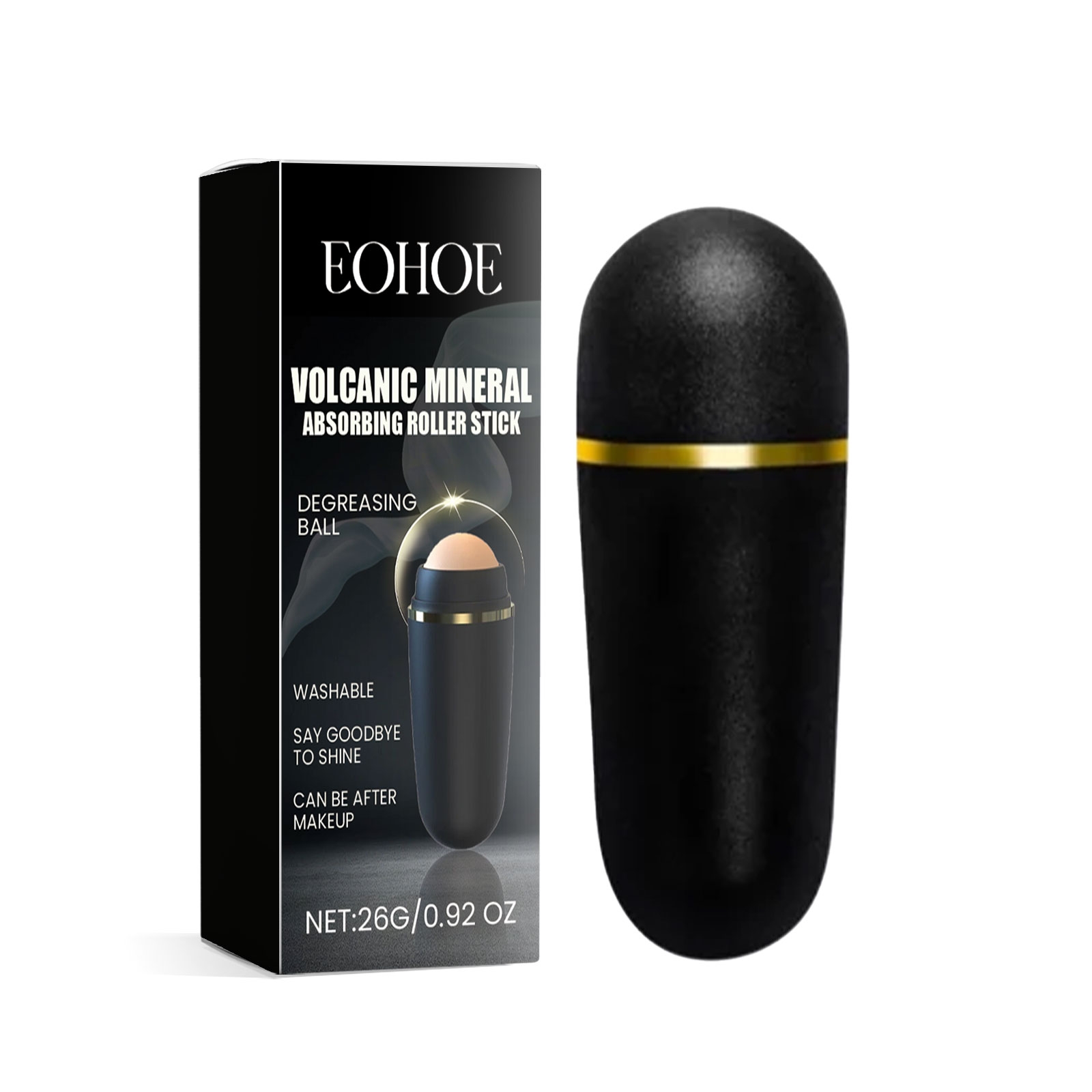 Volcanic Mineral Absorbing Roller Stick