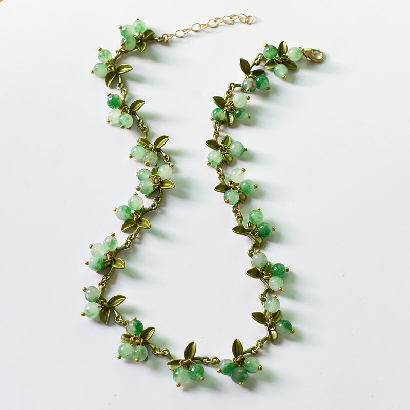 Green fruit color Necklace