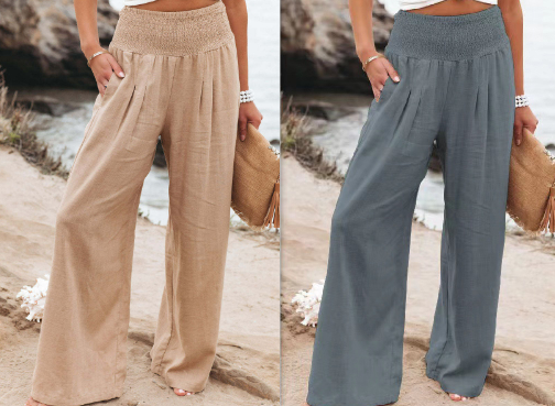 Khaki and gray