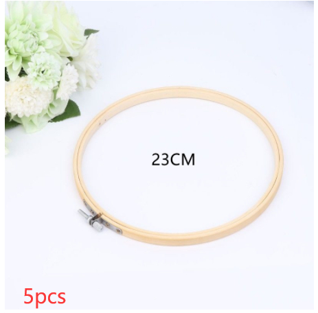 Bamboo Embroidery Hoops (5-Pack) - Image 10