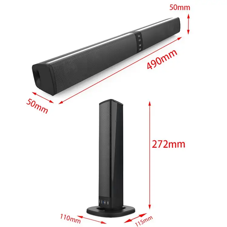 BS-36 Computer Desktop Split Wireless Bluetooth Speaker