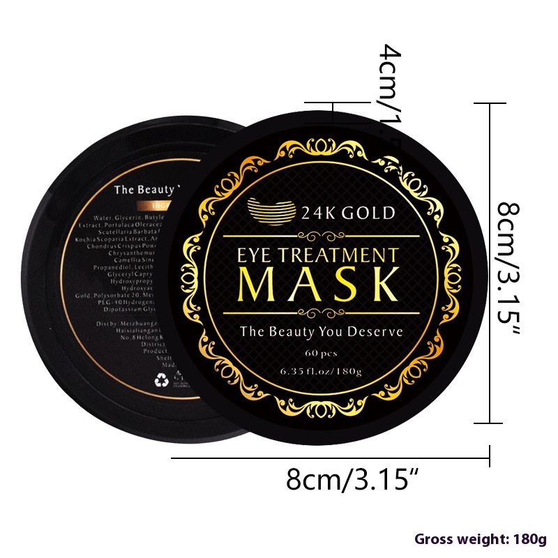 24K Gold Eye Mask01 Packaging