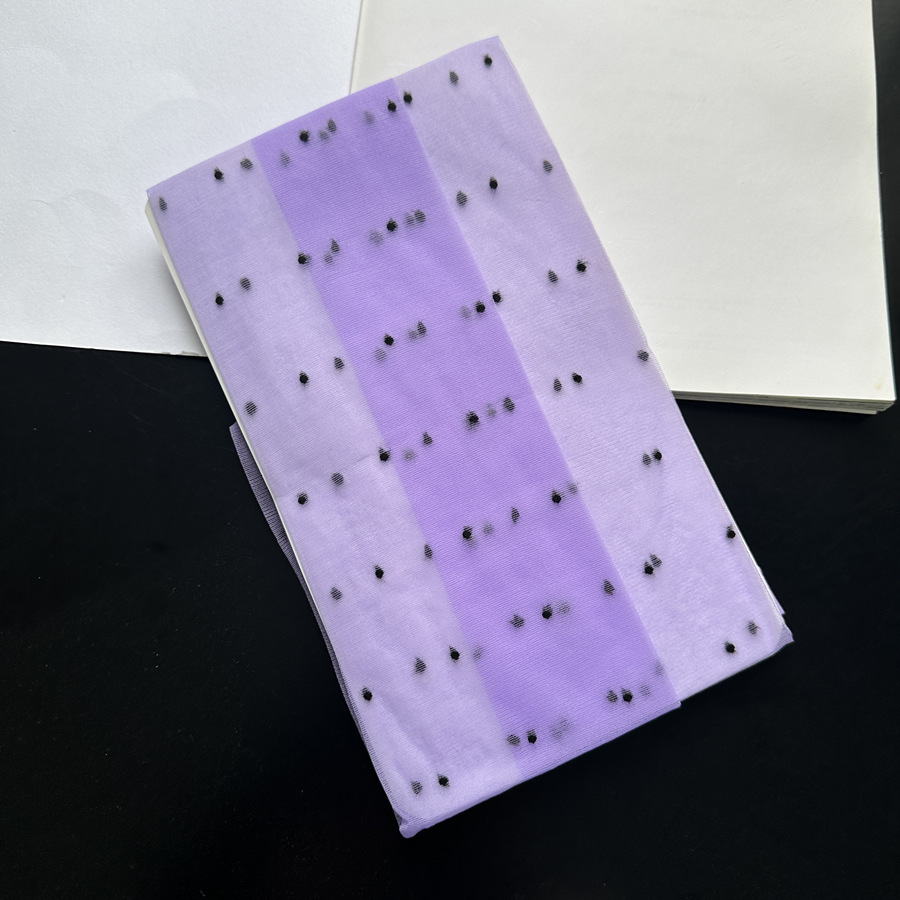 Purple black dots