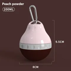 Outdoor Water Cup Dog Portable Outdoor Drinking Water Apparatus - Peach Pink 200Ml - View 1