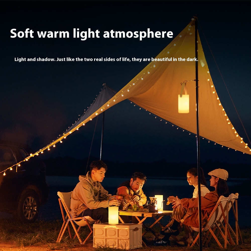 Outdoor Charging Retro Campsite Lamp Portable Lamp