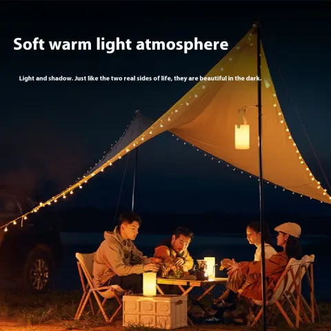 Outdoor Charging Retro Campsite Lamp Portable