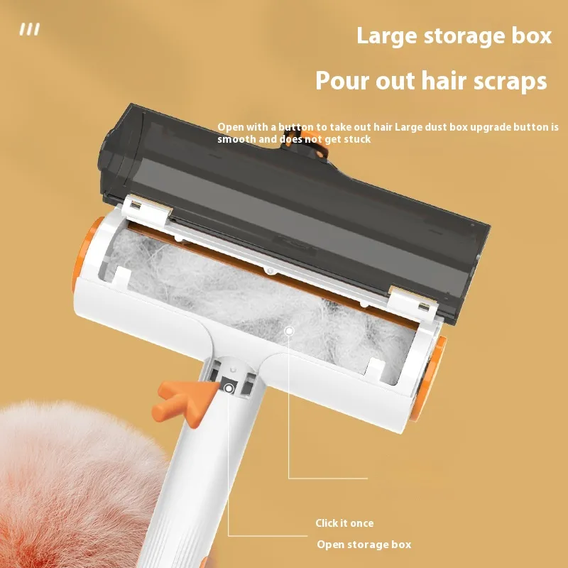 2 In 1 Pet Hair Removal Roller Multifunctional Portable Washable Hair Removal Brush Pet Supplies – image 5