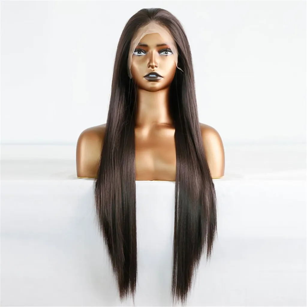 Internet Hot Wig 13 X4 High-temperature Fiber Front Lace - Ls099