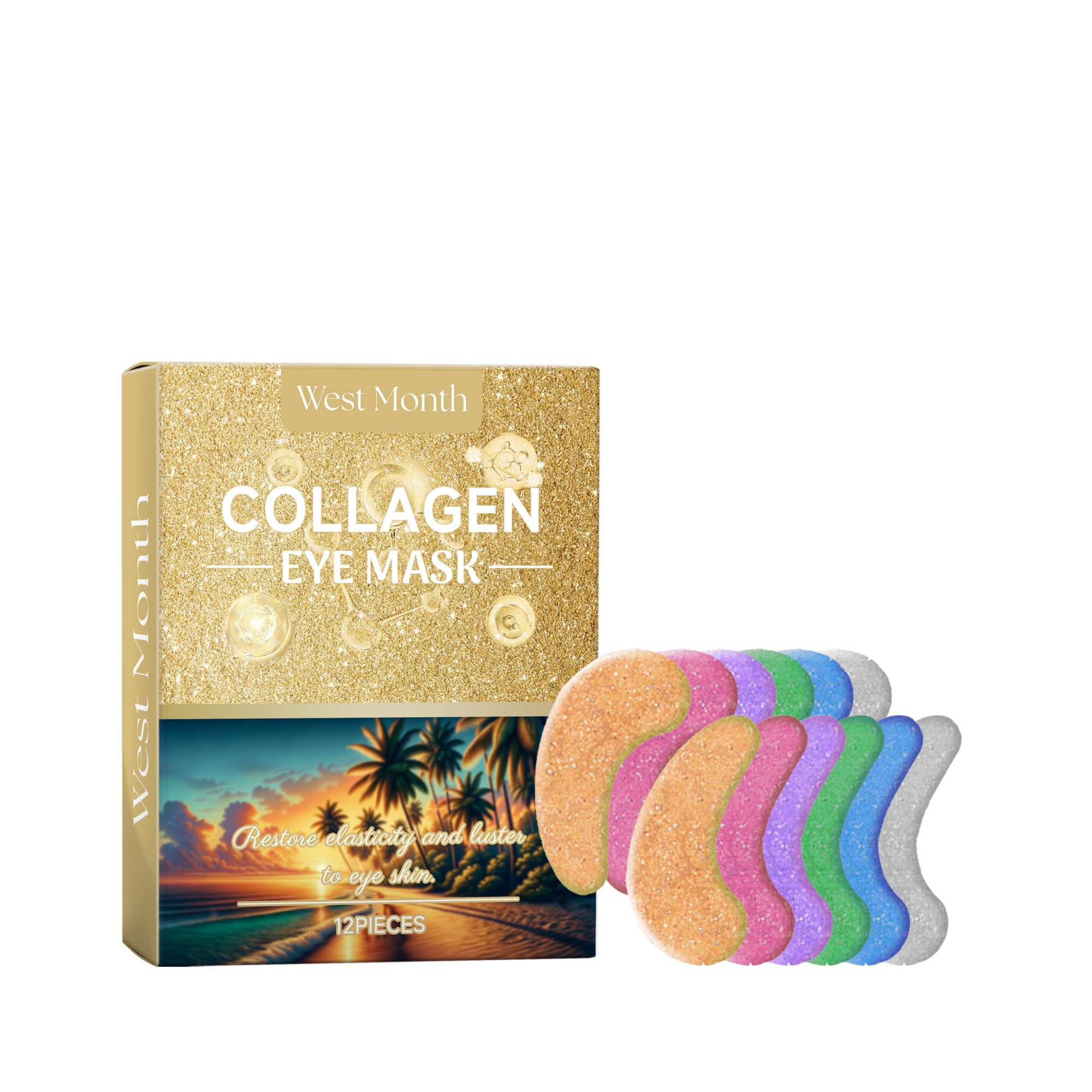 Collagen eye mask