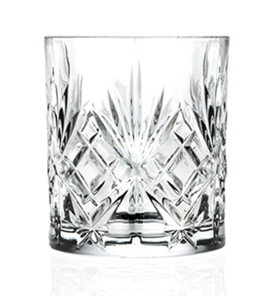 Carved Whiskey Glass