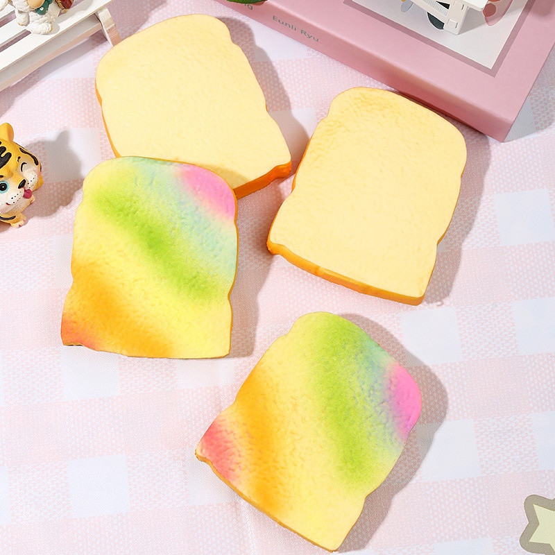 Rainbow toast