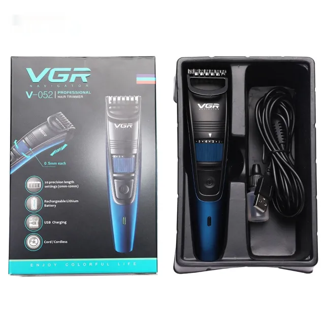 USB Rechargeable Hair Clipper Blue - Shop at LoveMi