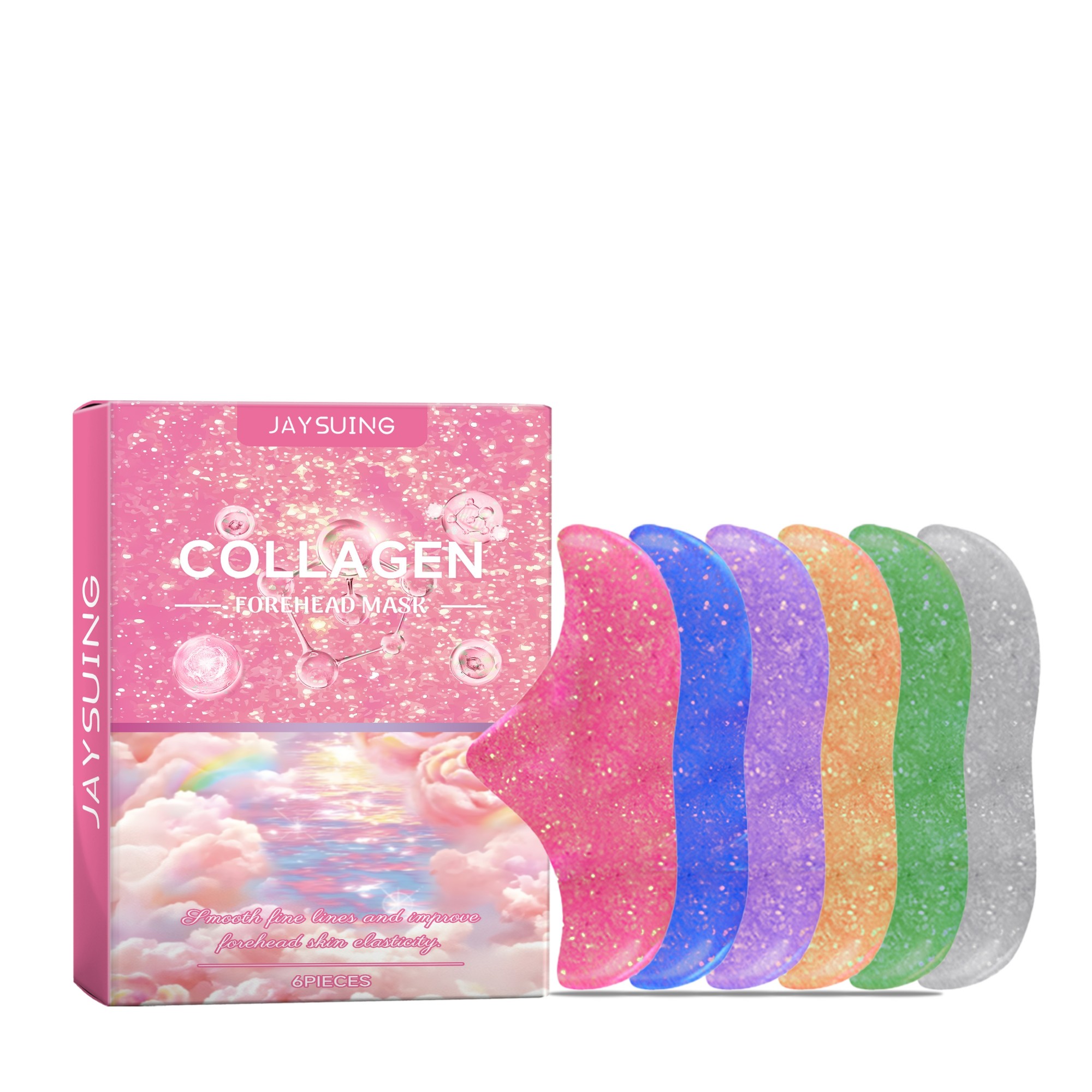 Collagen forehead patch