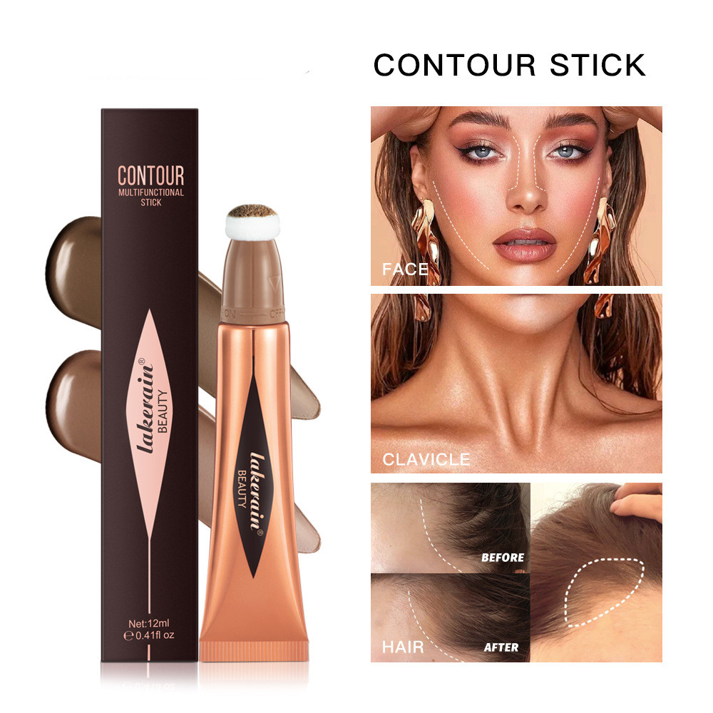 Multifunctional Cosmetic Brush Blush Highlight Shading Pen