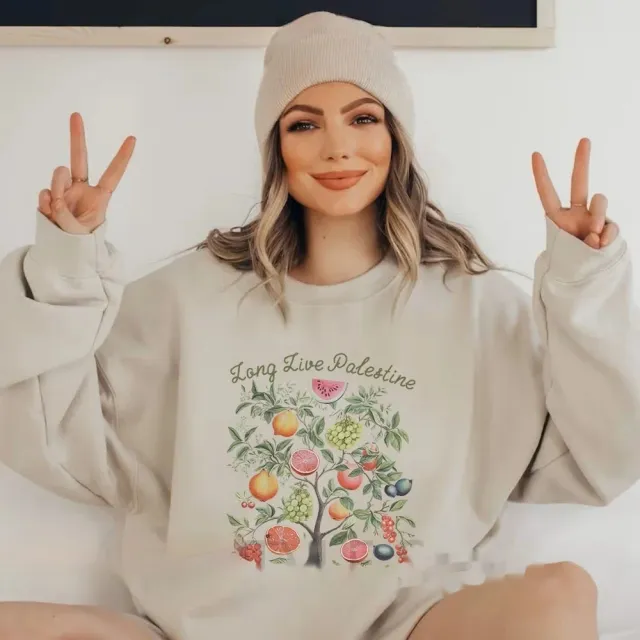 Fruit Palestine T shirt Watermelon Fruit Ceiling Apricot - Shop at LoveMi