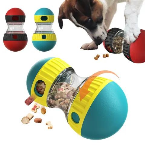 Food Dispensing Dog Toy Tumbler Leaky Ball Puzzle Toys