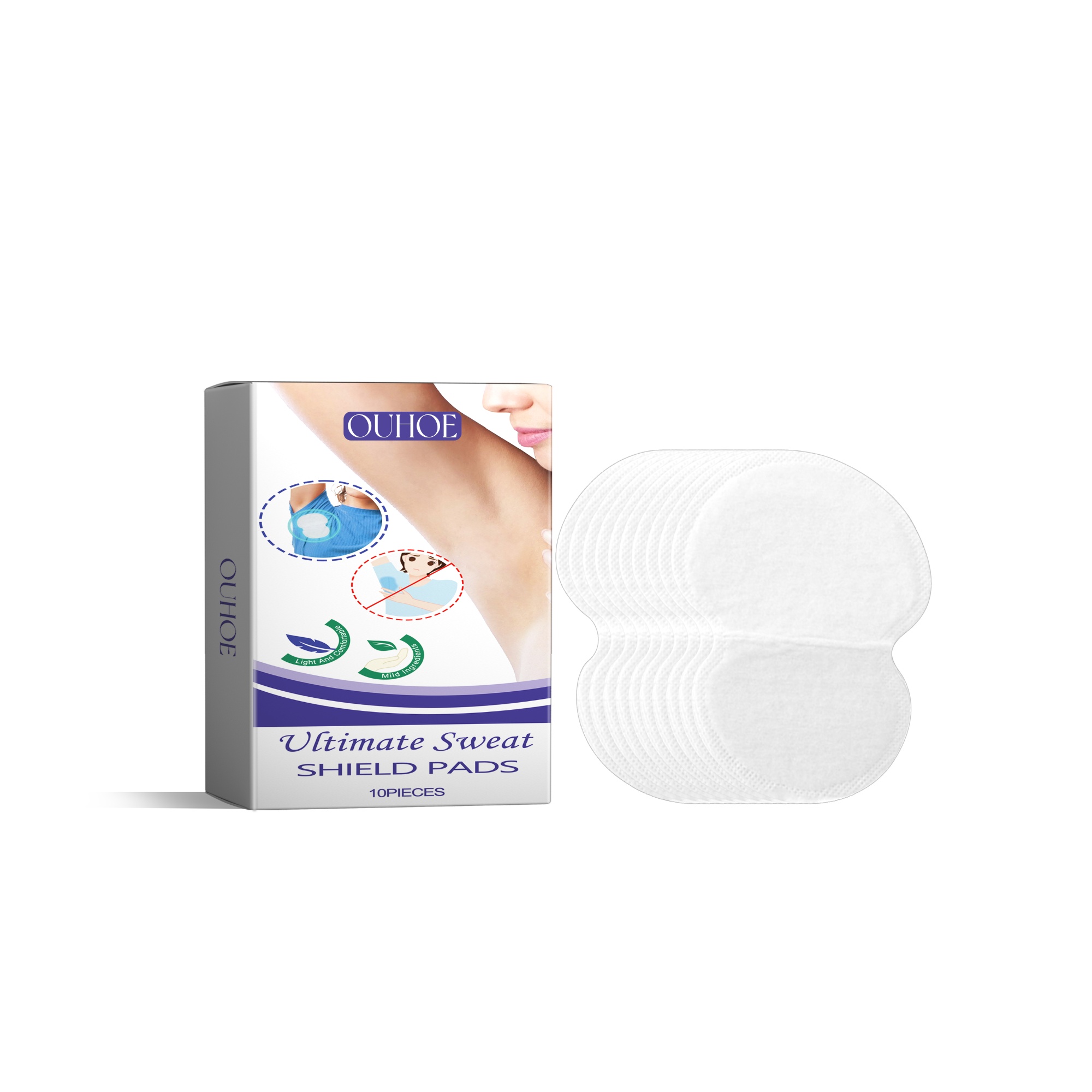 Antiperspirant patch