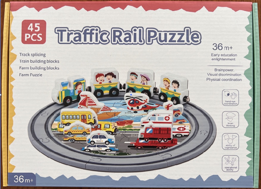 Transportation Rail Puzzle