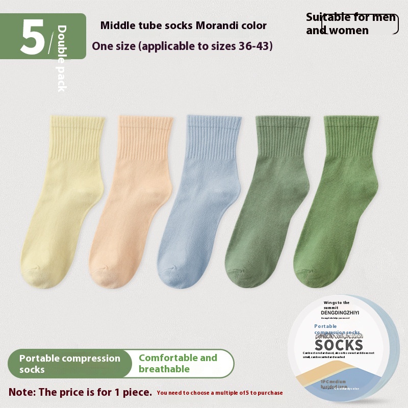 Random Color Tube Socks