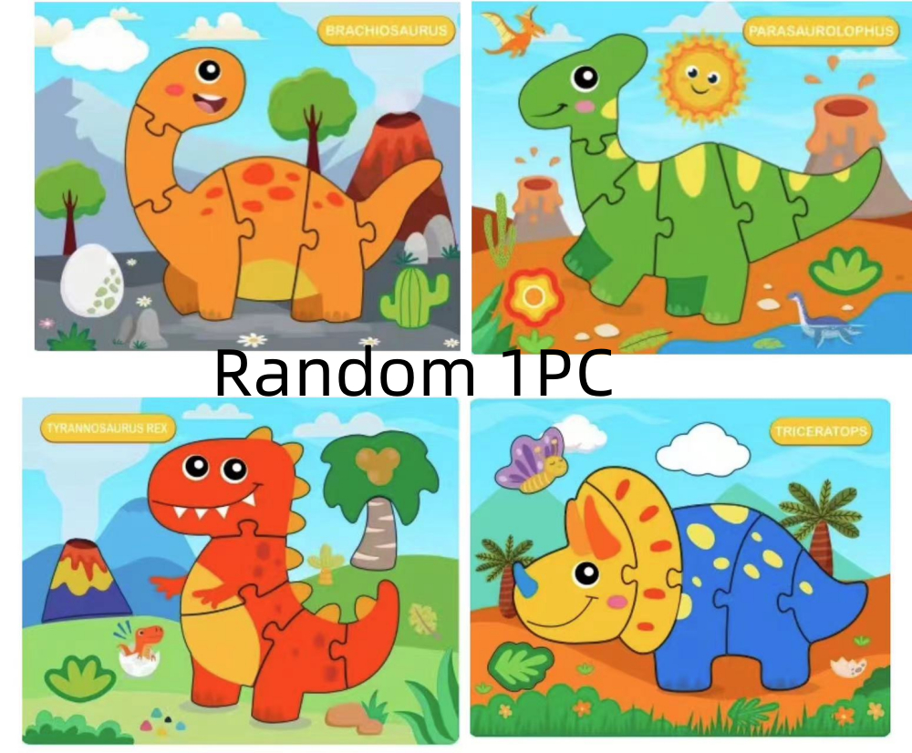 4dinosaur puzzles