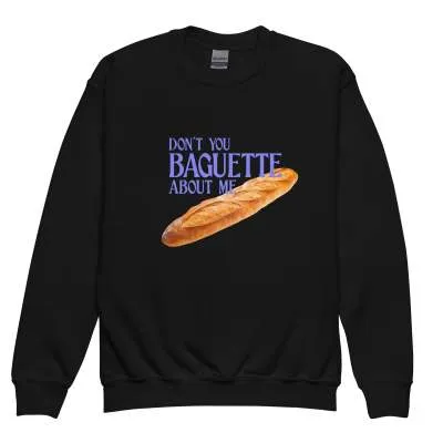 European American Fashion Floral Print Crew Neck Long Stick Bread Sweatshirt Black - Shop at LoveMi