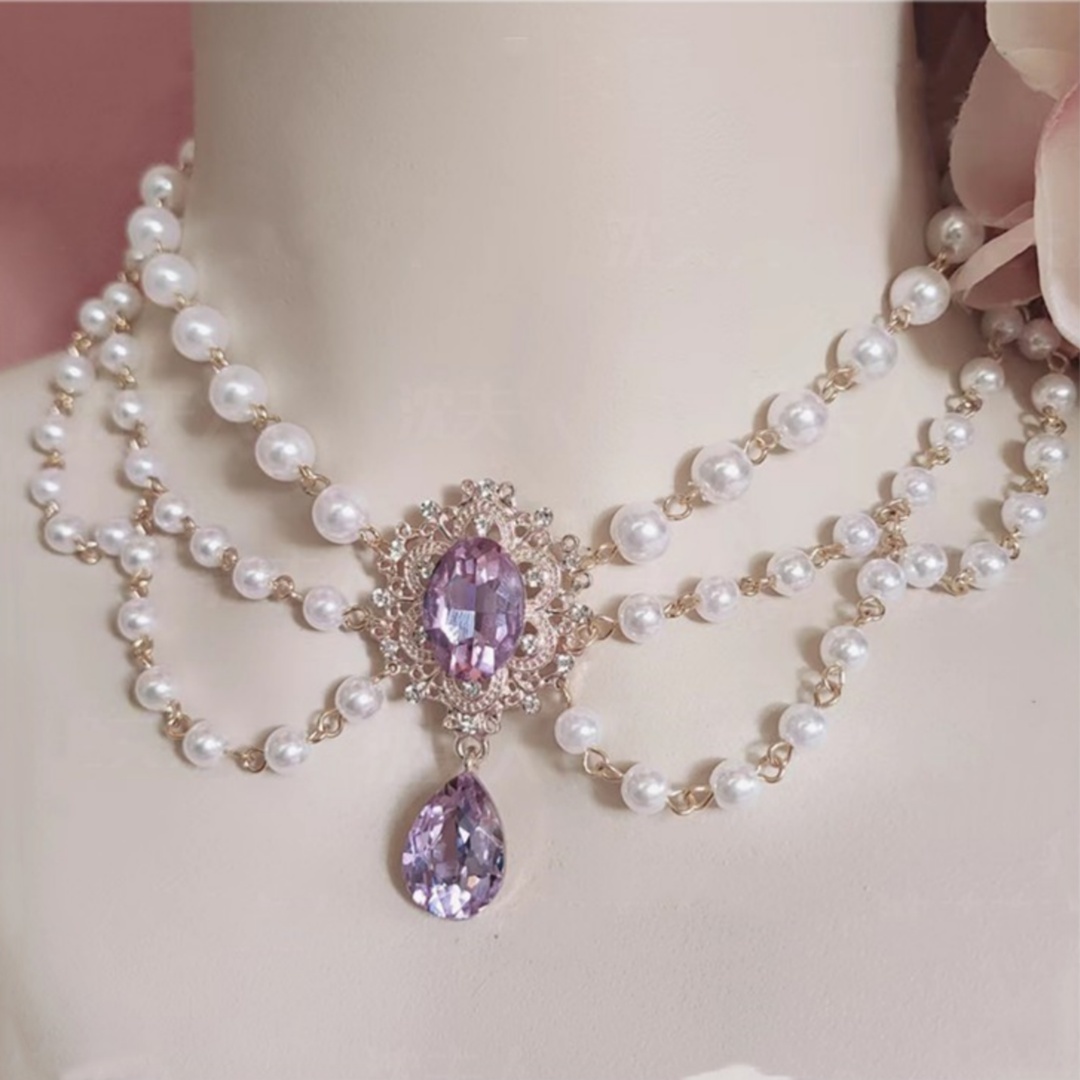 Simple All-match Pearl Necklace Clavicle Chain