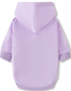 Blank Pet Sweater Cotton Dog Hoodie Clothing - Purple - View 1