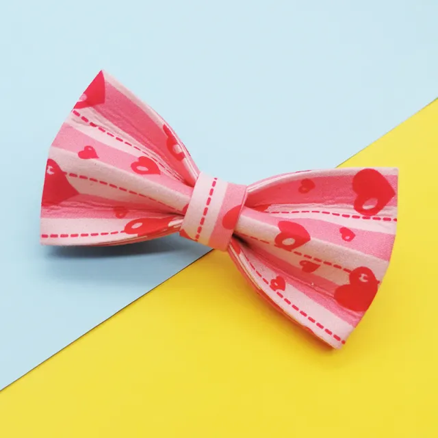 Quality Pet Dog Collar Leash Set Pink Bow - Shop at LoveMi