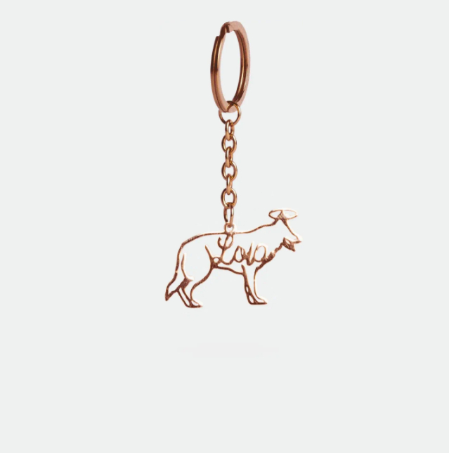 Rose Gold Keychain