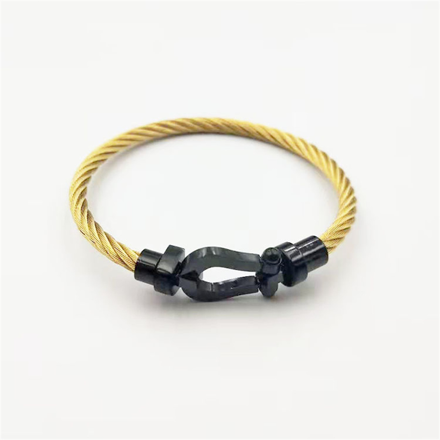 Black Head Gold Rope B