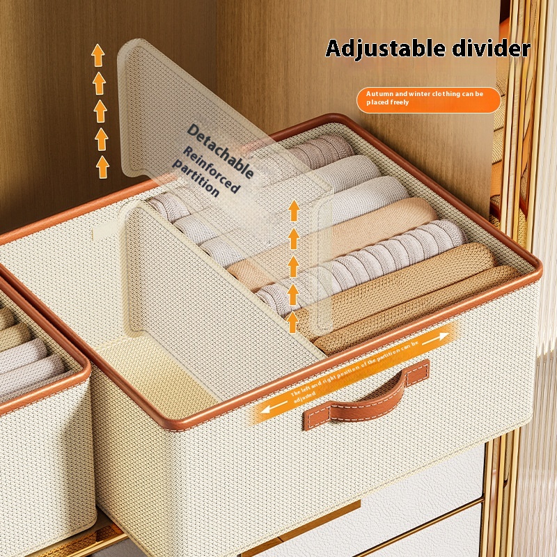 Clothes Storage Box Foldable Underwear Storage Box