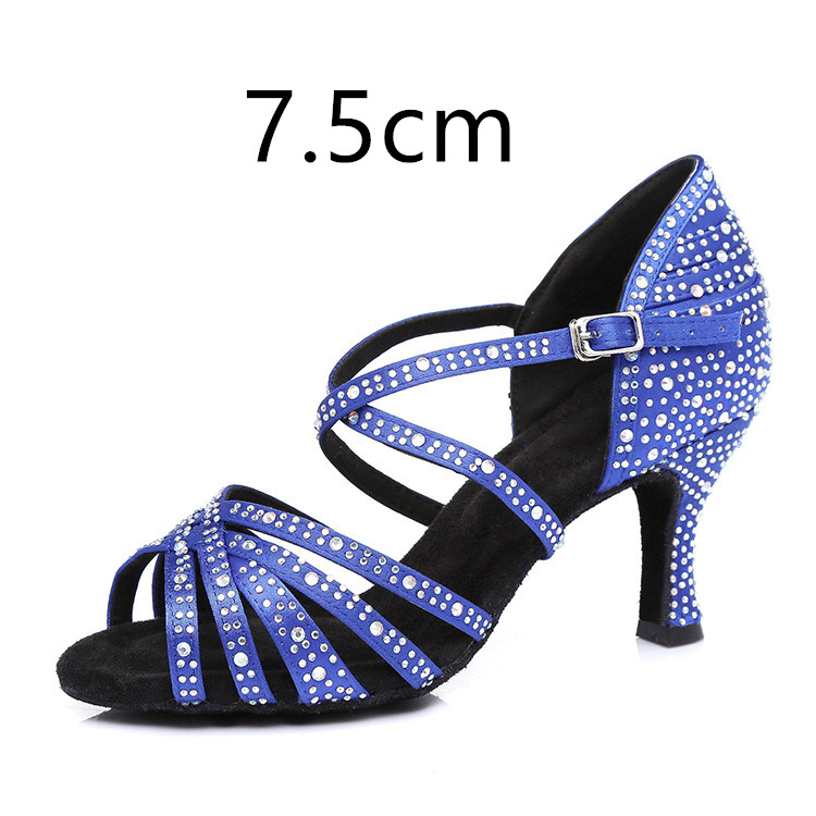 Blue 7.5cm Heel