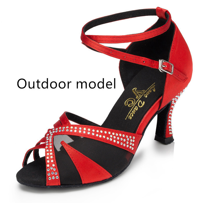 Red 7.5cm Heel Outdoor