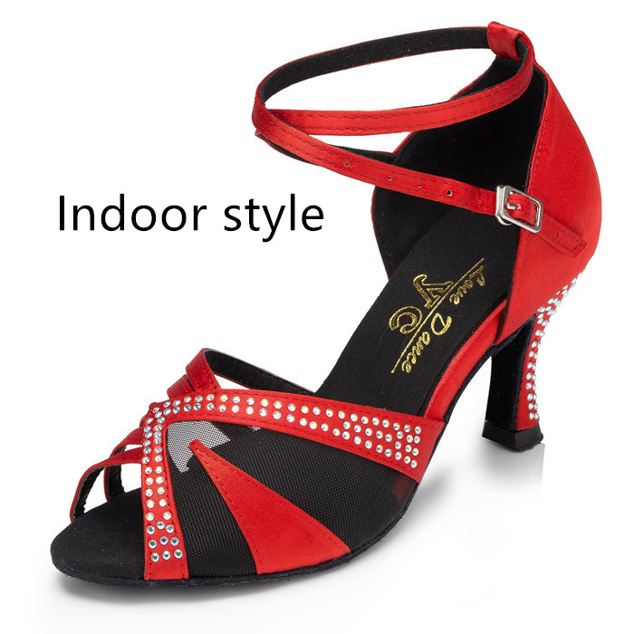 Red 7.5cm Heel Indoor