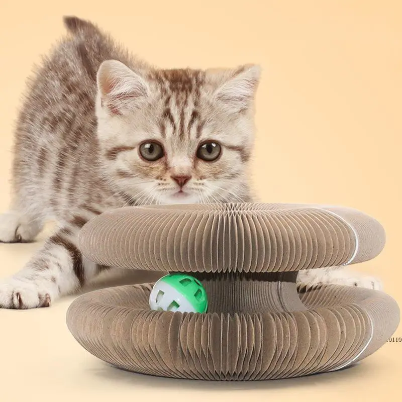 Organ Cat Scratch Board Corrugated Paper Wear-resistant No Chip