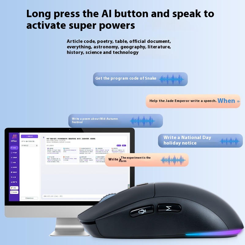Multifunctional Creative Voice Input Writing Translation Innovation Ai... 3