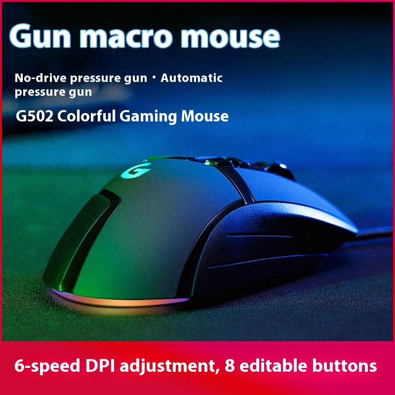 E-sports Games G502 Wired mus - Miniatyr 3
