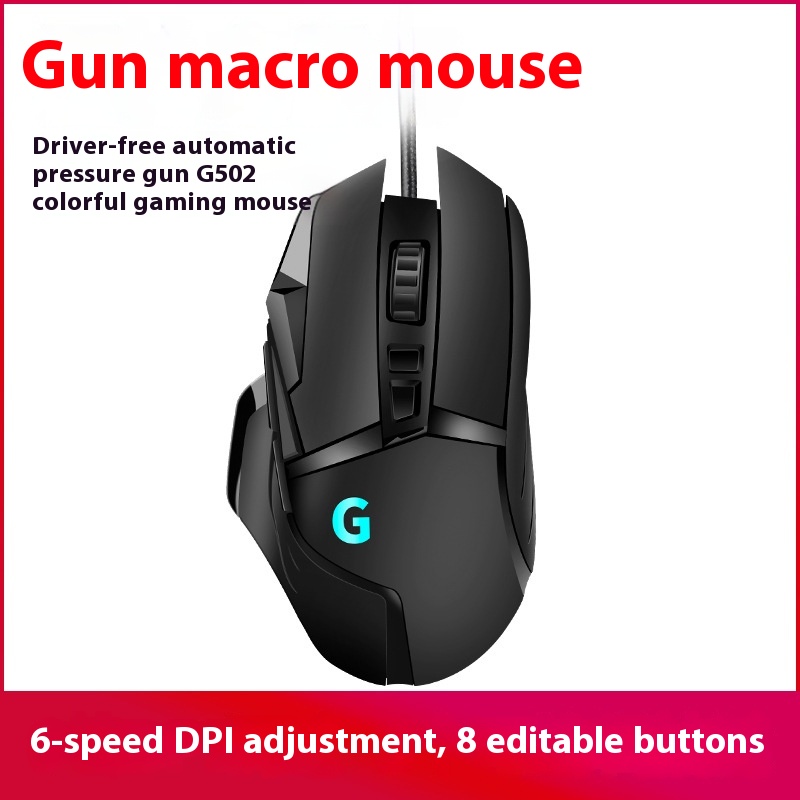 E-sports Games G502 Wired mus - Bilde 1