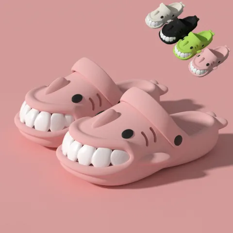 New Cute Funny Shark Slippers Summer Outerdoor Garden Shoes