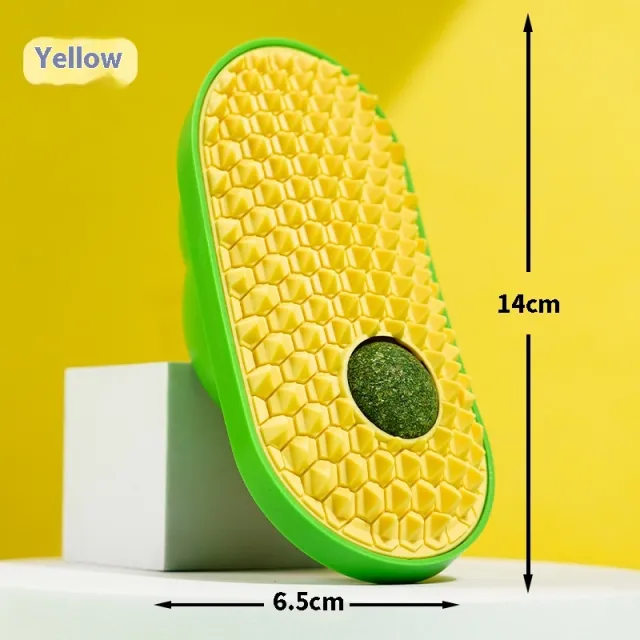 Cat Self service Scratching Toy Yellow - Shop at LoveMi
