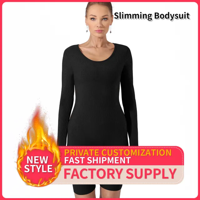 Women's Fashion Simple Solid Color Bodysuit Black - Shop at LoveMi