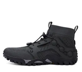 Outdoor Climbing Boots Breathable, Non slip Wear resistant Quick drying Gray - Shop at LoveMi