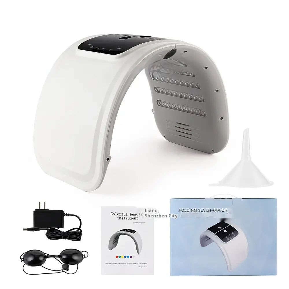 Colorful Spectrometer Infrared Spray Skin Rejuvenation LED Beauty Salon Special Folding Type