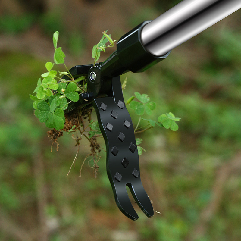 Weeding Uproot Tool. Product information: Material: Alloy, stainless steel Purpose: remove all kinds of weeds Color: Black. Size. Product Image.