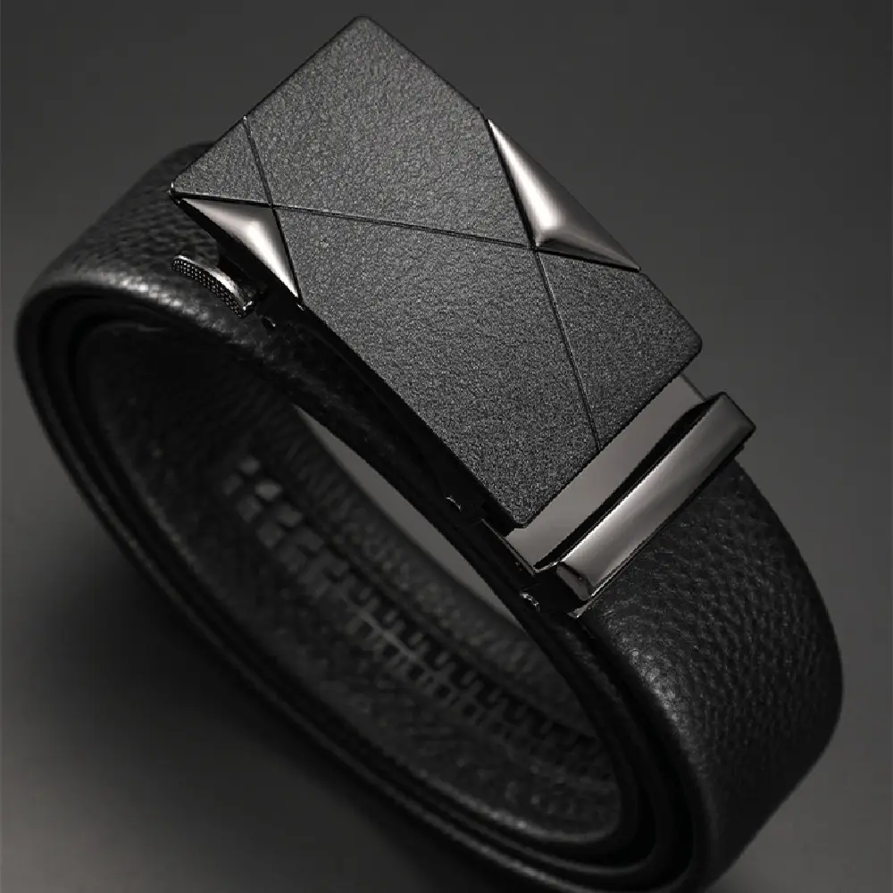 Genuine Leather Automatic Pure Belt Boys