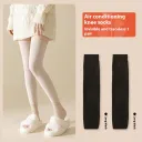 Black Length Foot Sock