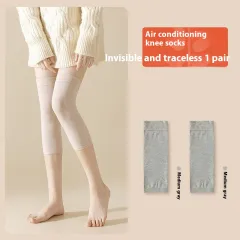 Spring And Summer Thin Air Conditioning Kneelet Socks Stockings Women's Anti-snagging Durable - Gray Foot Sock - View 1