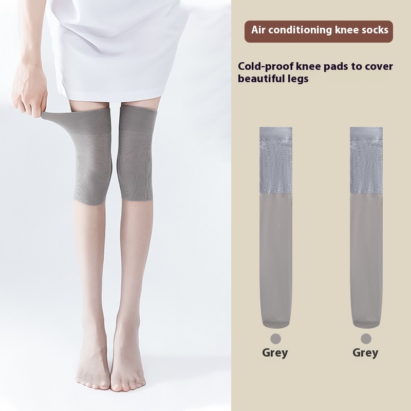 Gray Knee Stockings