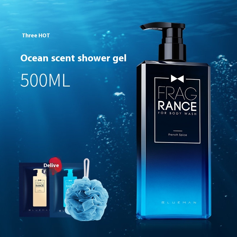 Ocean 500ml Loofah Test Pack